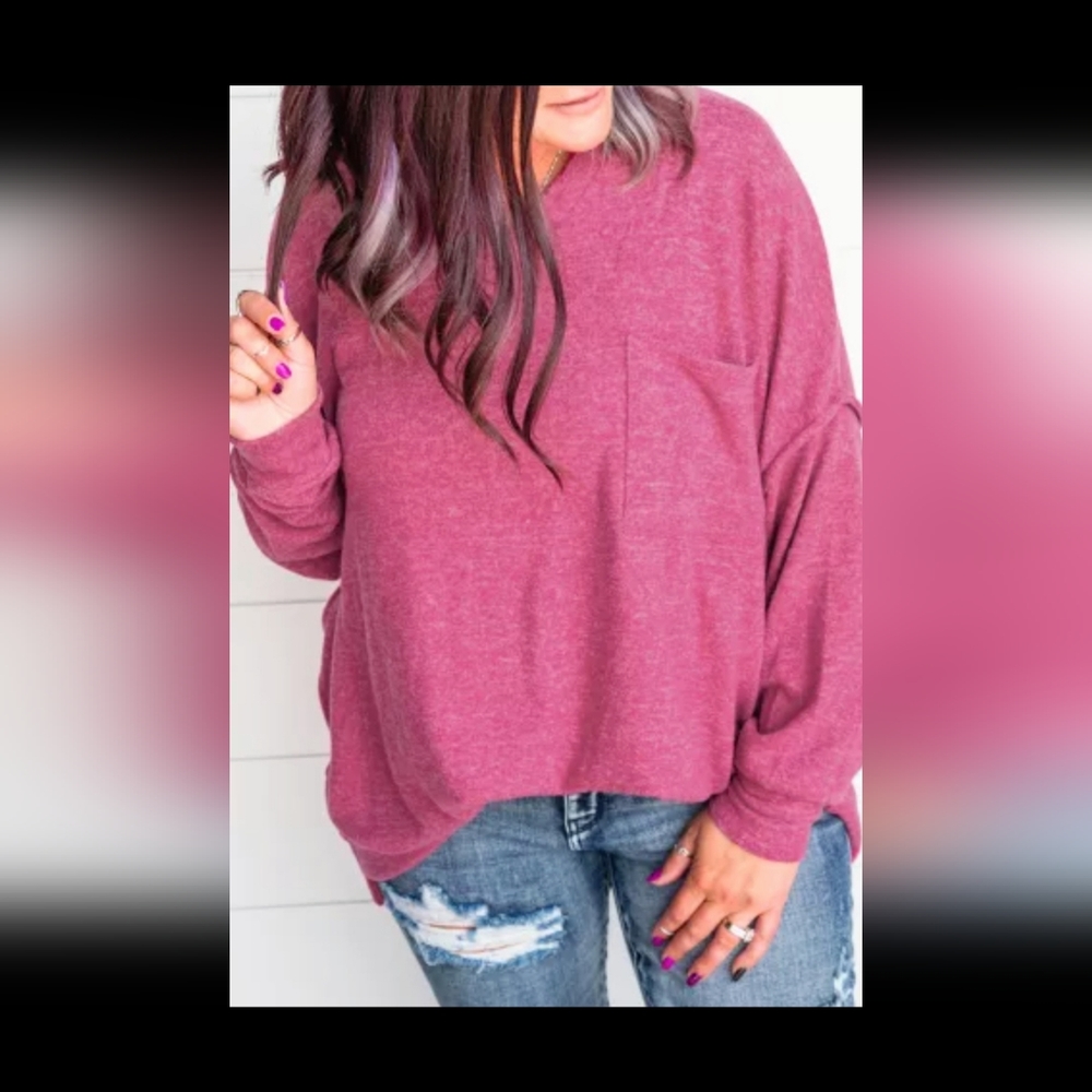 Pink sweatshirt